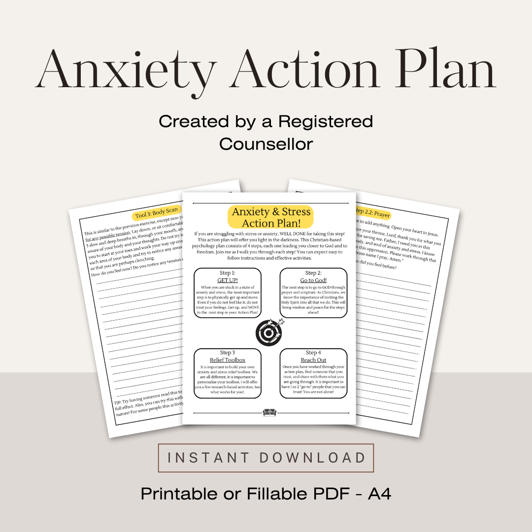 How to Deal with Stress & Anxiety as a Christian (4-Step Plan)