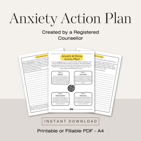 How to Deal with Stress & Anxiety as a Christian (4-Step Plan)